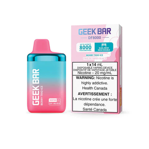 Berry Trio Ice Geek Bar DF8000 Keswick Alliston Newmarket Woodbridge Vaughan GTA Toronto Ontario Canada