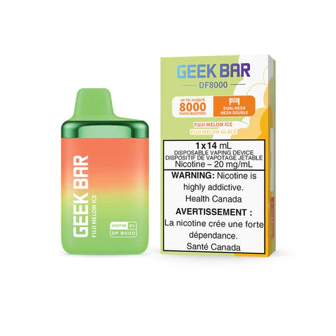 Fuji Melon Ice Geek Bar DF8000 Keswick Alliston Newmarket Woodbridge Vaughan GTA Toronto Ontario Canada
