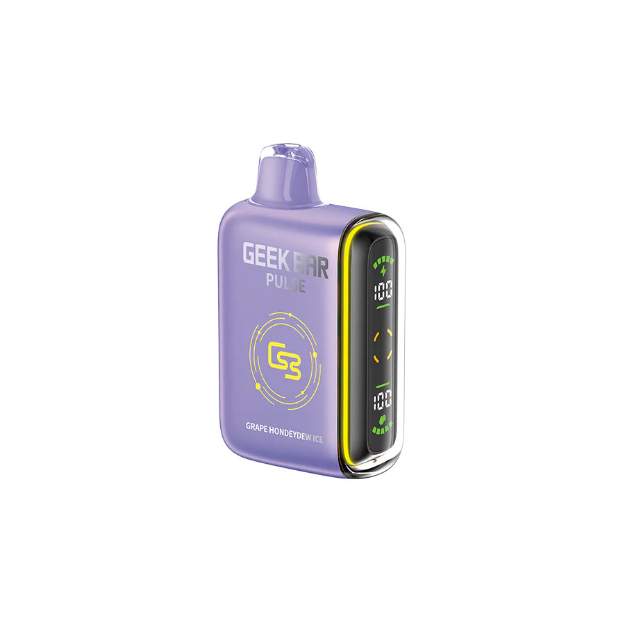 Grape Honeydew Ice Geek Bar Pulse 9000 Keswick Alliston Newmarket Woodbridge Vaughan GTA Toronto Ontario Canada