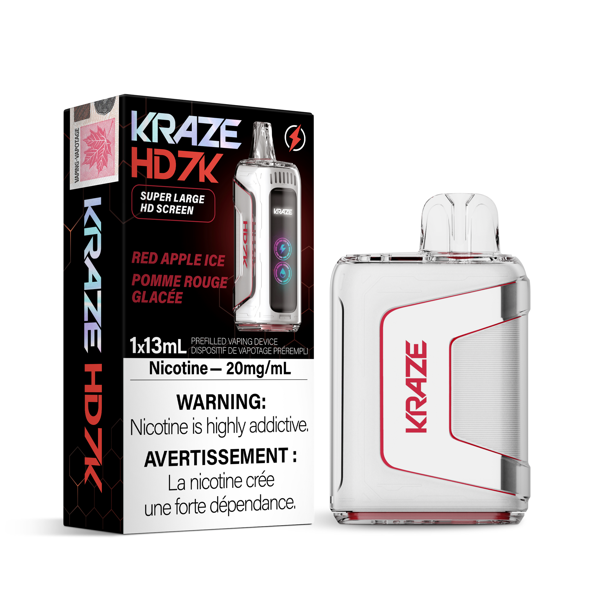 Red Apple Ice KRAZE HD7K Keswick Alliston Newmarket Woodbridge Vaughan Toronto GTA Ontario Canada