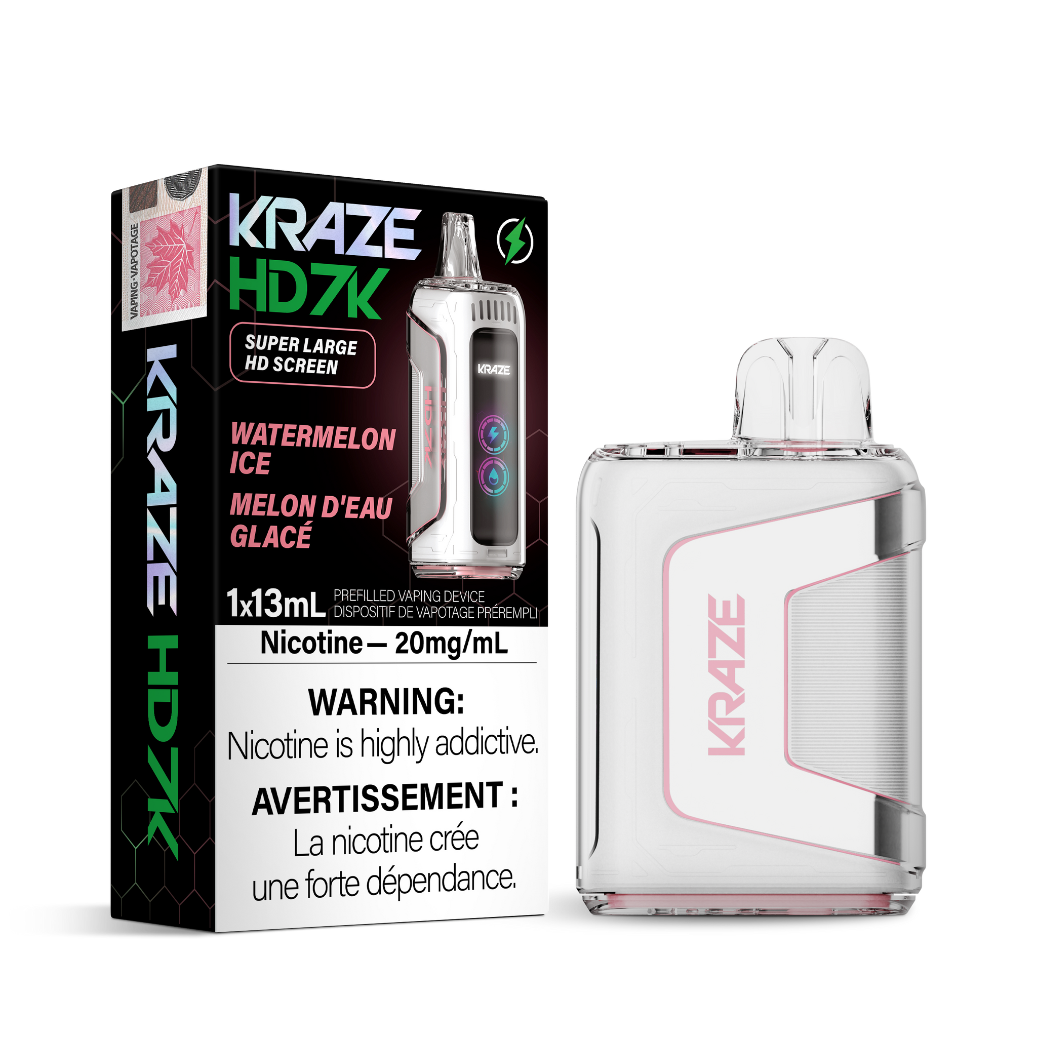 Watermelon Ice KRAZE HD7K Keswick Alliston Newmarket Woodbridge Vaughan Toronto GTA Ontario Canada
