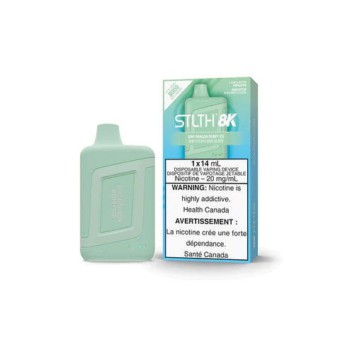 Kiwi Dragon Berry Ice STLTH 8K Disposable Keswick Alliston Newmarket Woodbridge Vaughan Toronto GTA Ontario Canada