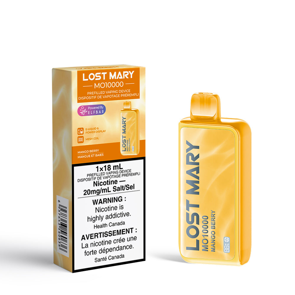 Mango Berry Lost Mary MO10000 Disposable Keswick Alliston Newmarket Woodbridge Vaughan GTA Toronto Ontario Canada