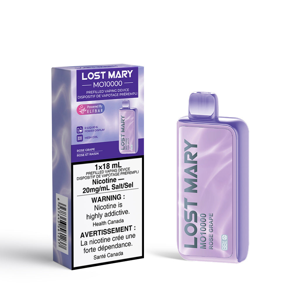 Rose Grape Lost Mary MO10000 Disposable Keswick Alliston Newmarket Woodbridge Vaughan GTA Toronto Ontario Canada