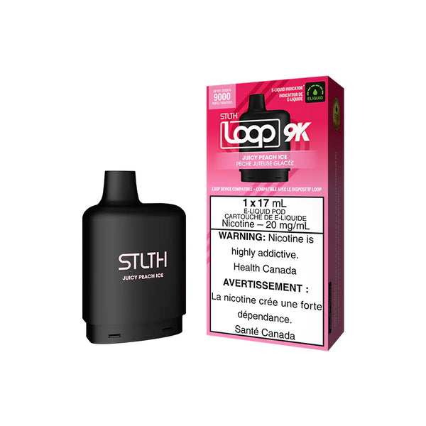 Lost Mary 8000 STLTH 60K Disposable Vape: Juicy Peach Ice (25mL)