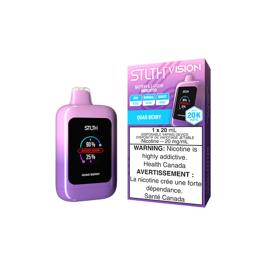 Quad Berry STLTH VISION Disposable Keswick Alliston Newmarket Woodbridge Vaughan Toronto GTA Ontario Canada