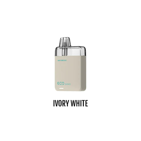 Ivory White Vaporesso ECO Nano Pod Kit Keswick Alliston Newmarket Woodbridge Vaughan GTA Toronto Ontario Canada