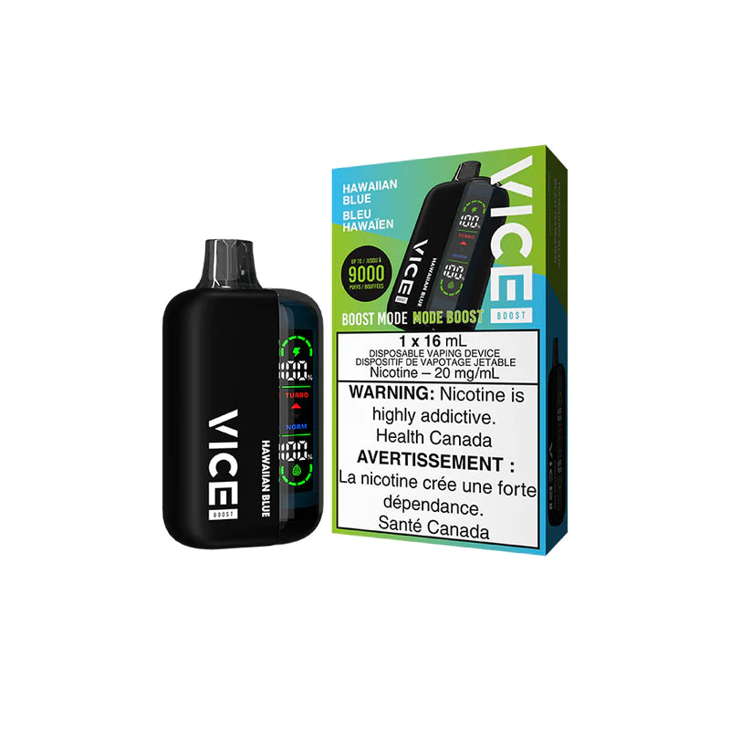 Hawaiian Blue Vice Boost Disposable Keswick Alliston Newmarket Woodbridge Vaughan Toronto GTA Ontario Canada