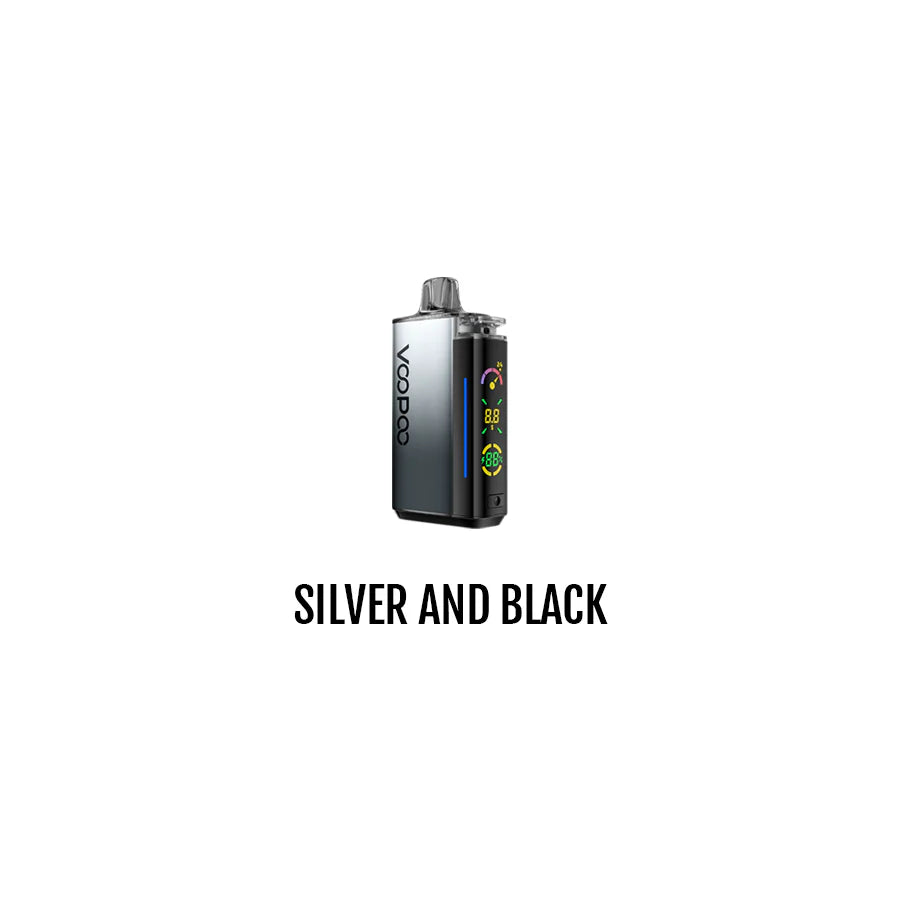 Silver Black Voopoo VRIZZ Pod Kit Keswick Alliston Newmarket Woodbridge Vaughan GTA Toronto Ontario Canada