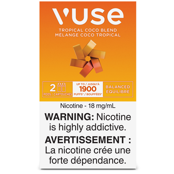 Tropical Coco Blend VUSE VYPE ePod Alliston Newmarket Woodbridge Vaughan GTA Toronto Ontario Canada - IN2 Tropical Coco Blend VUSE VYPE ePod Alliston Newmarket Woodbridge Vaughan GTA Toronto Ontario Canada - IN2