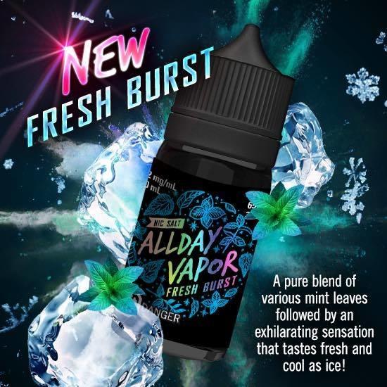 Fresh Burst - ALLDAY VAPOR - IN2VAPES