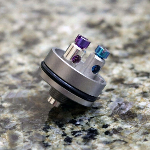 Battle Deck Solid Silver Post - 2 Post - IN2VAPES