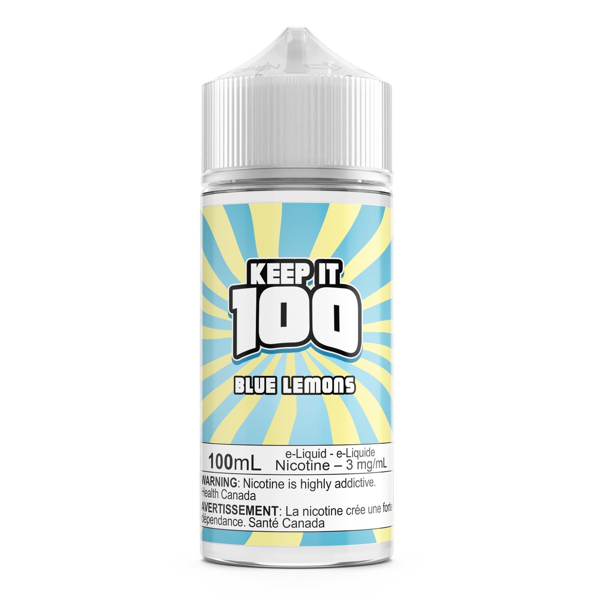 Blue Slushie Lemonade Keep It 100 Keswick Alliston Newmarket Woodbridge Vaughan Toronto GTA Ontario Canada