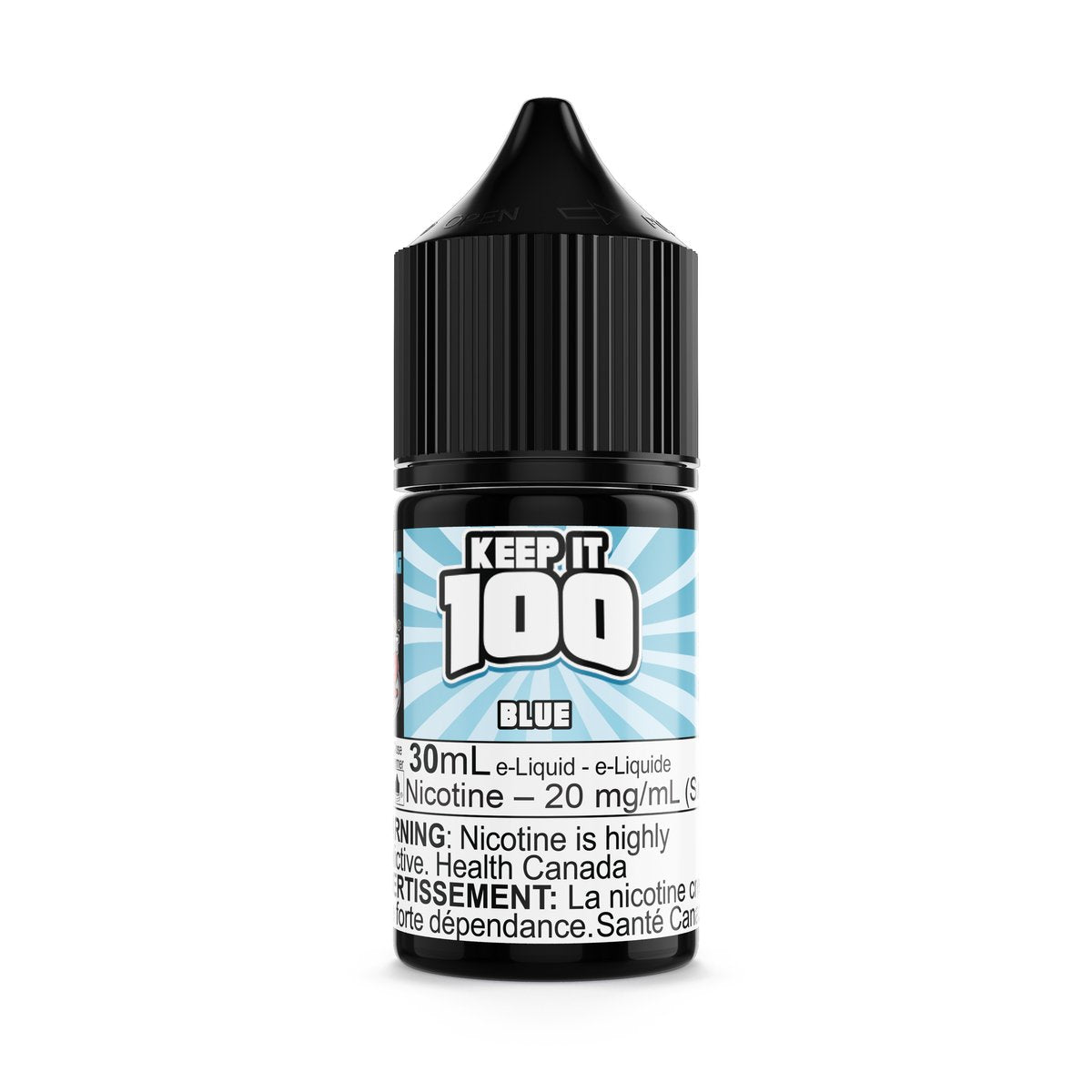 Blue Slushie Salt Nic Keep It 100 Keswick Alliston Newmarket Woodbridge Vaughan Toronto GTA Ontario Canada