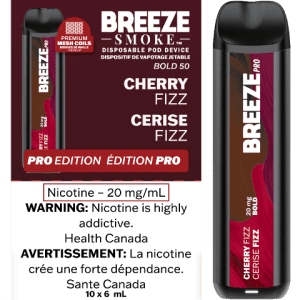 Cherry Fizz Breeze Pro Disposable Keswick Alliston Newmarket Woodbridge Vaughan Toronto GTA Ontario Canada - IN2 Cherry Fizz Breeze Pro Disposable Keswick Alliston Newmarket Woodbridge Vaughan Toronto GTA Ontario Canada - IN2