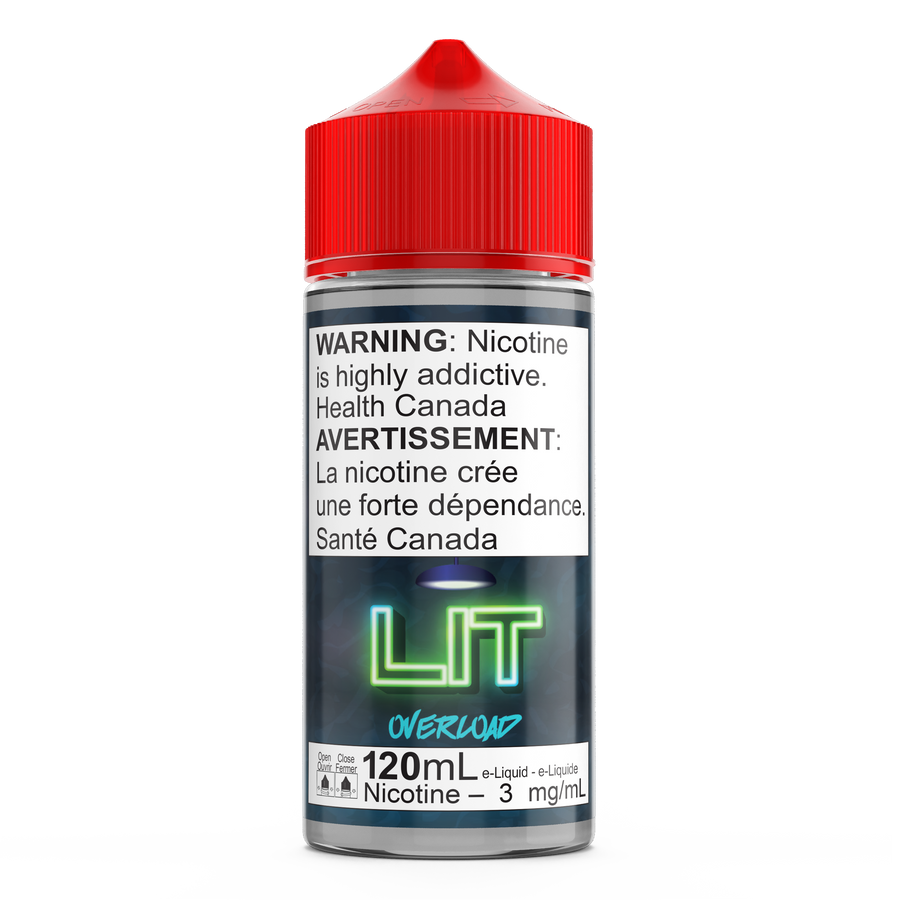 Overload LIT Vapor Keswick Alliston Newmarket Woodbridge Vaughan GTA Newmarket Toronto Ontario Canada