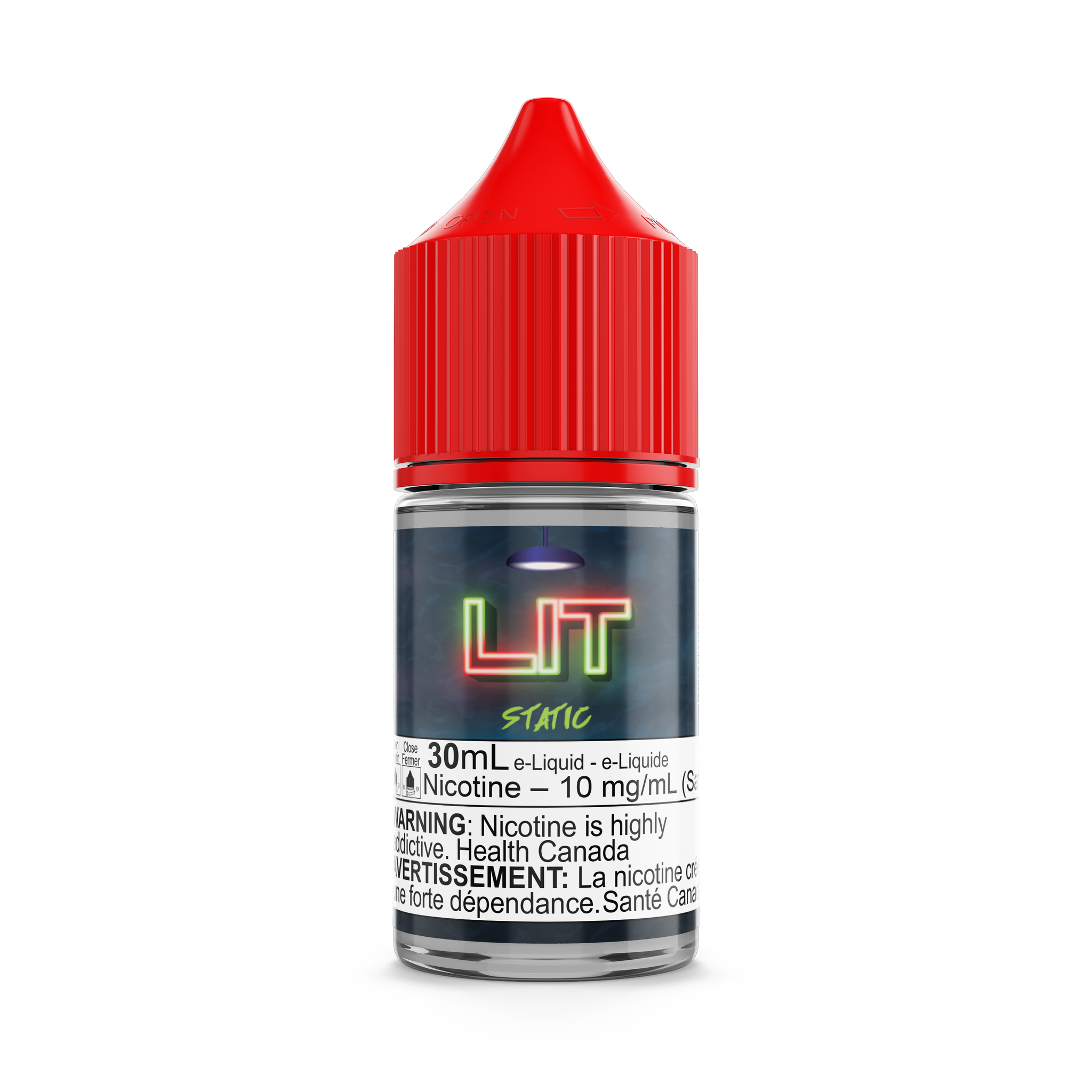 Static (Nic Salt) LIT Vapor Keswick Alliston Newmarket Woodbridge Vaughan GTA Toronto Ontario Canada