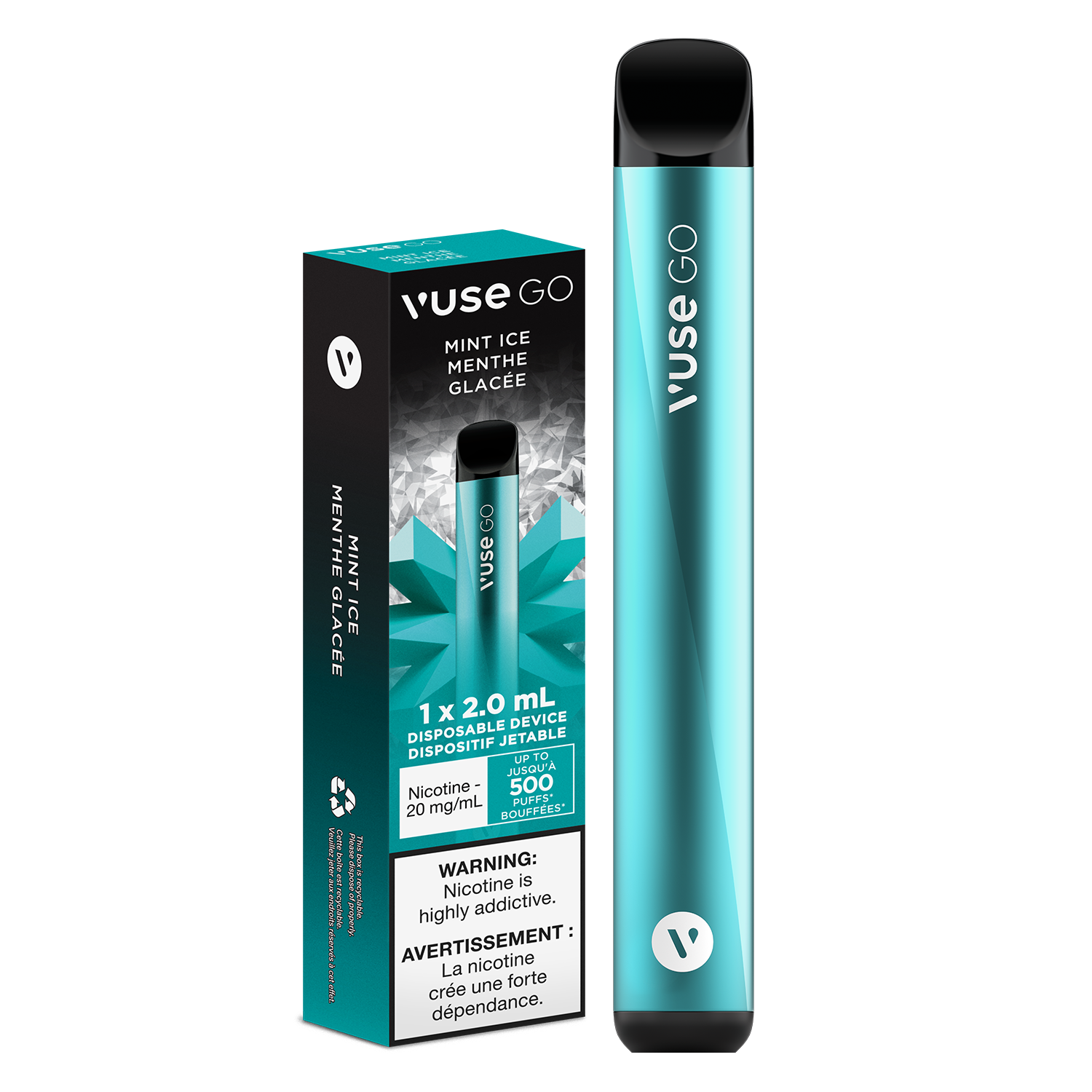 Mint Ice VUSE GO Disposable Keswick Alliston Newmarket Woodbridge Vaughan Toronto GTA Ontario Canada