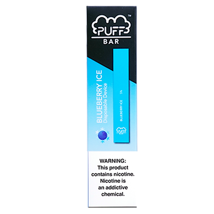 Blueberry Ice Puff Bar Disposable Vape Alliston Newmarket Woodbridge Vaughan Toronto GTA Ontario Canada