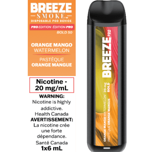 Orange Mango Watermelon Breeze Pro Disposable Keswick Alliston Newmarket Woodbridge Vaughan Toronto GTA Ontario Canada - IN2 Orange Mango Watermelon Breeze Pro Disposable Keswick Alliston Newmarket Woodbridge Vaughan Toronto GTA Ontario Canada - IN2