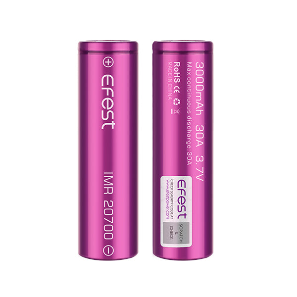 Efest 20700 3000mAh 30A - IN2VAPES