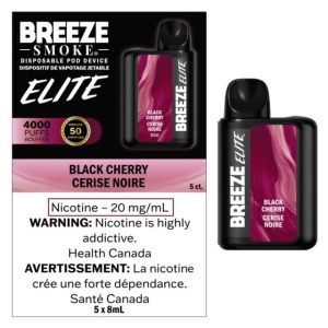 Black Cherry Breeze Elite Disposable Keswick Alliston Newmarket Woodbridge Vaughan Toronto GTA Ontario Canada