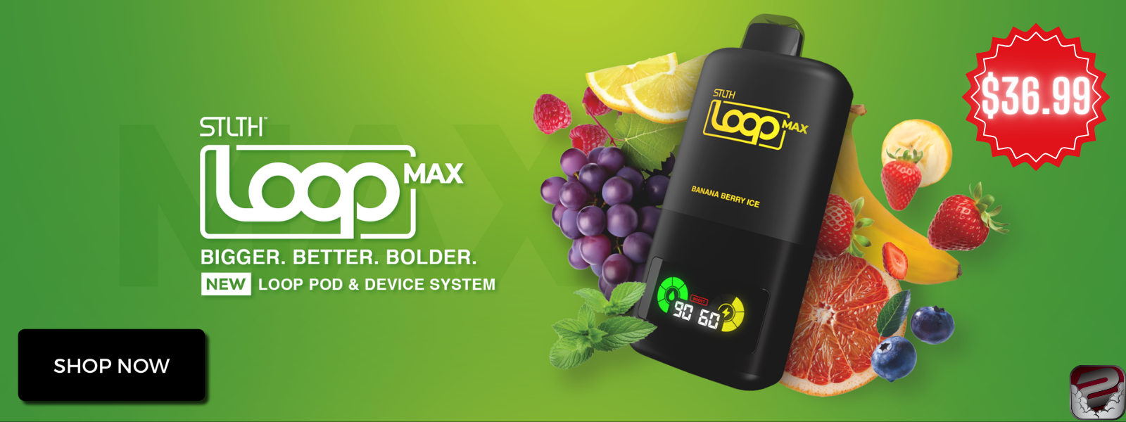 STLTH LOOP MAX 70K POD SYSTEM IN2VAPES KESWICK NEWMARKET ALLISTON VAUGHAN TORONTO ONTARIO CANADA