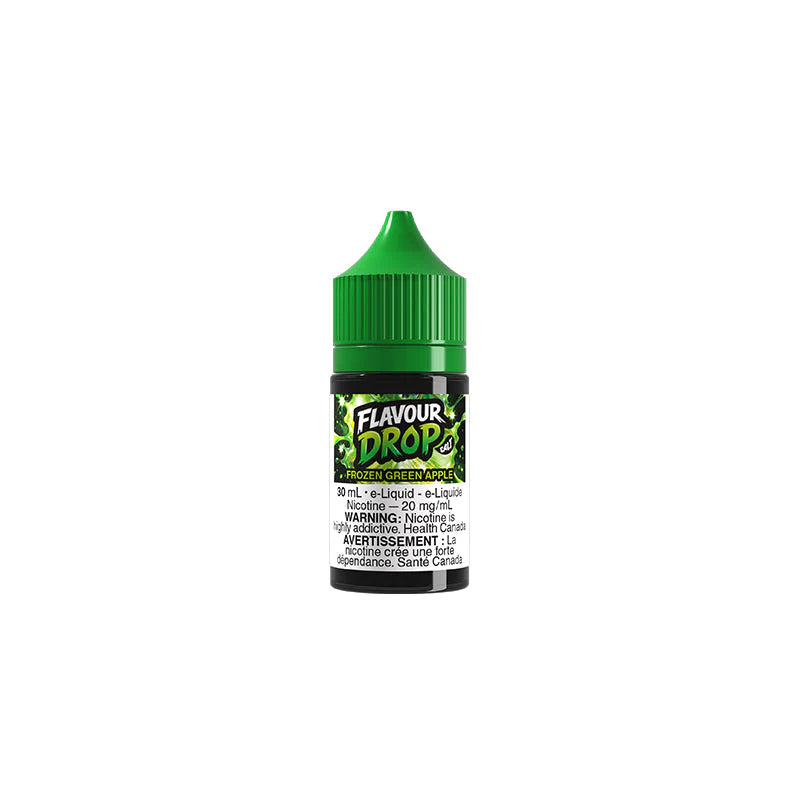Frozen Green Apple Ice Flavour Drop Nic Salt Keswick Alliston Newmarket Woodbridge Vaughan GTA Newmarket Toronto Ontario Canada