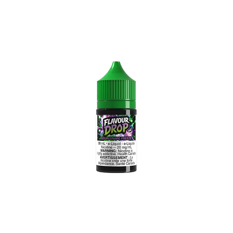 Sour Grape Freeze Flavour Drop Nic Salt Keswick Alliston Newmarket Woodbridge Vaughan GTA Newmarket Toronto Ontario Canada