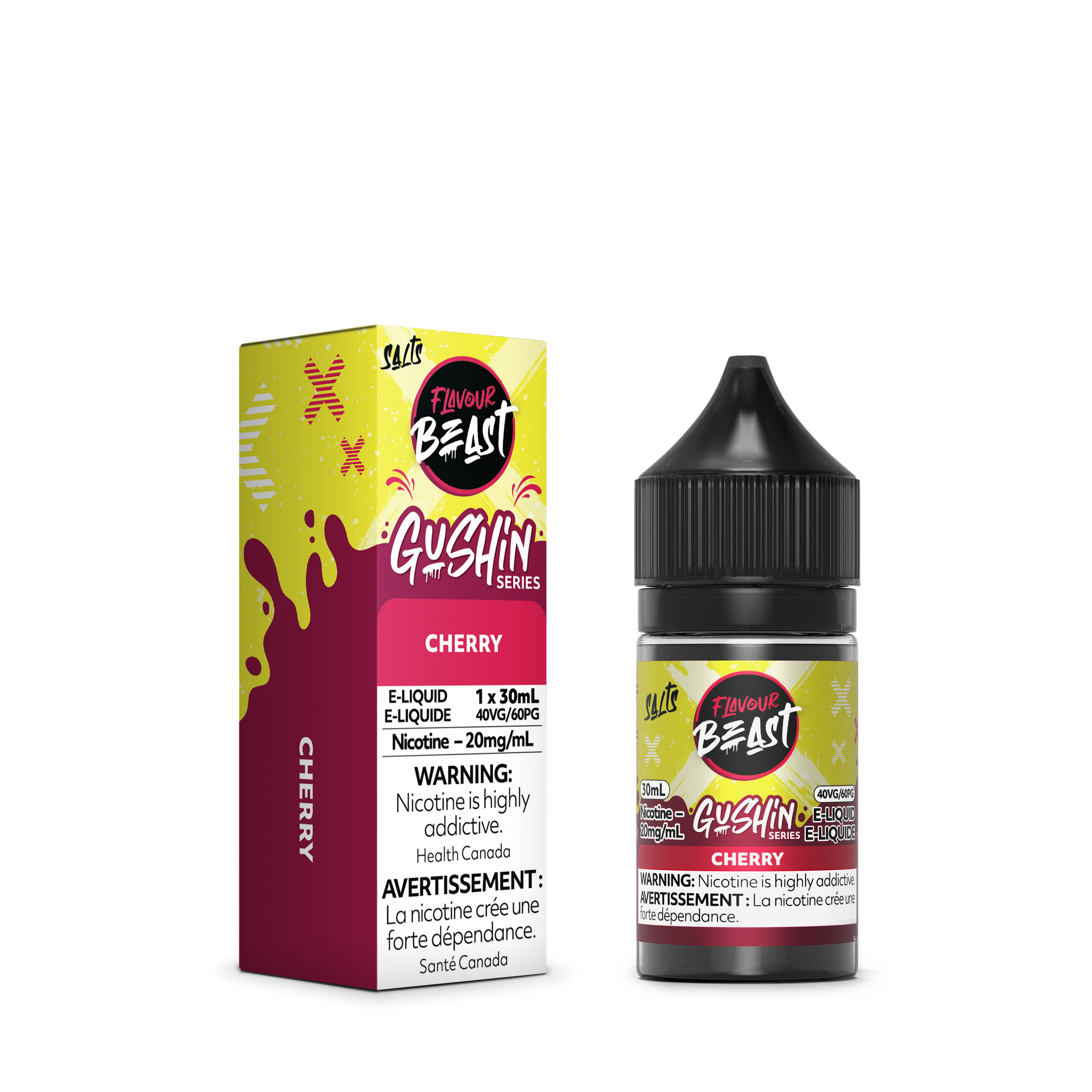 Gushin Cherry Flavour Beast E-Juice Keswick Alliston Newmarket Woodbridge Vaughan GTA Newmarket Toronto Ontario Canada