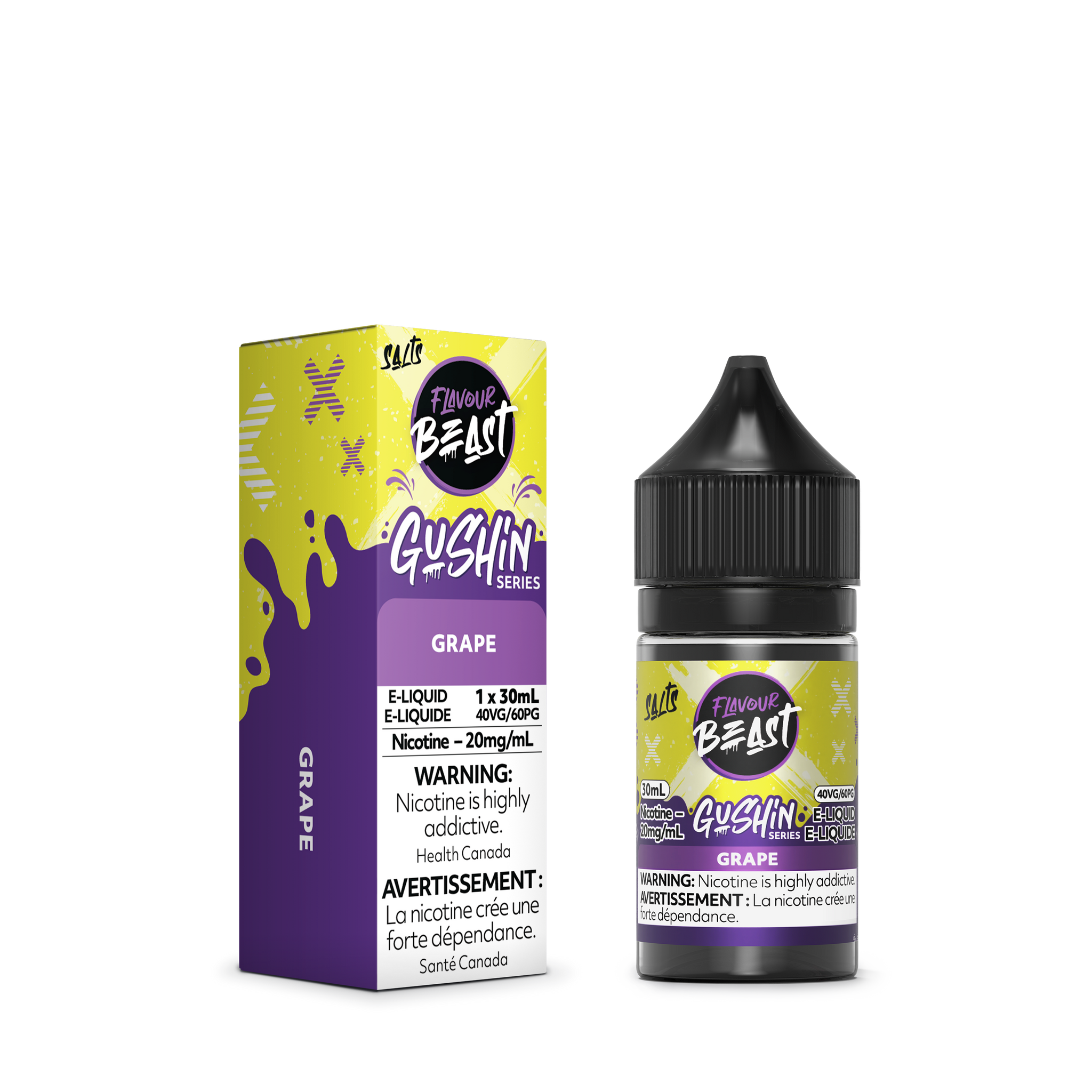 Gushin Grape Flavour Beast E-Juice Keswick Alliston Newmarket Woodbridge Vaughan GTA Newmarket Toronto Ontario Canada