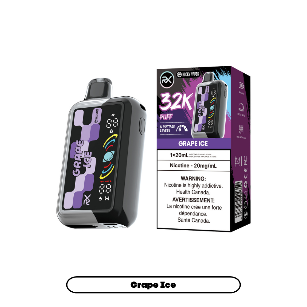Grape Ice OXBAR RX32K Keswick Alliston Newmarket Woodbridge Vaughan GTA Toronto Ontario Canada