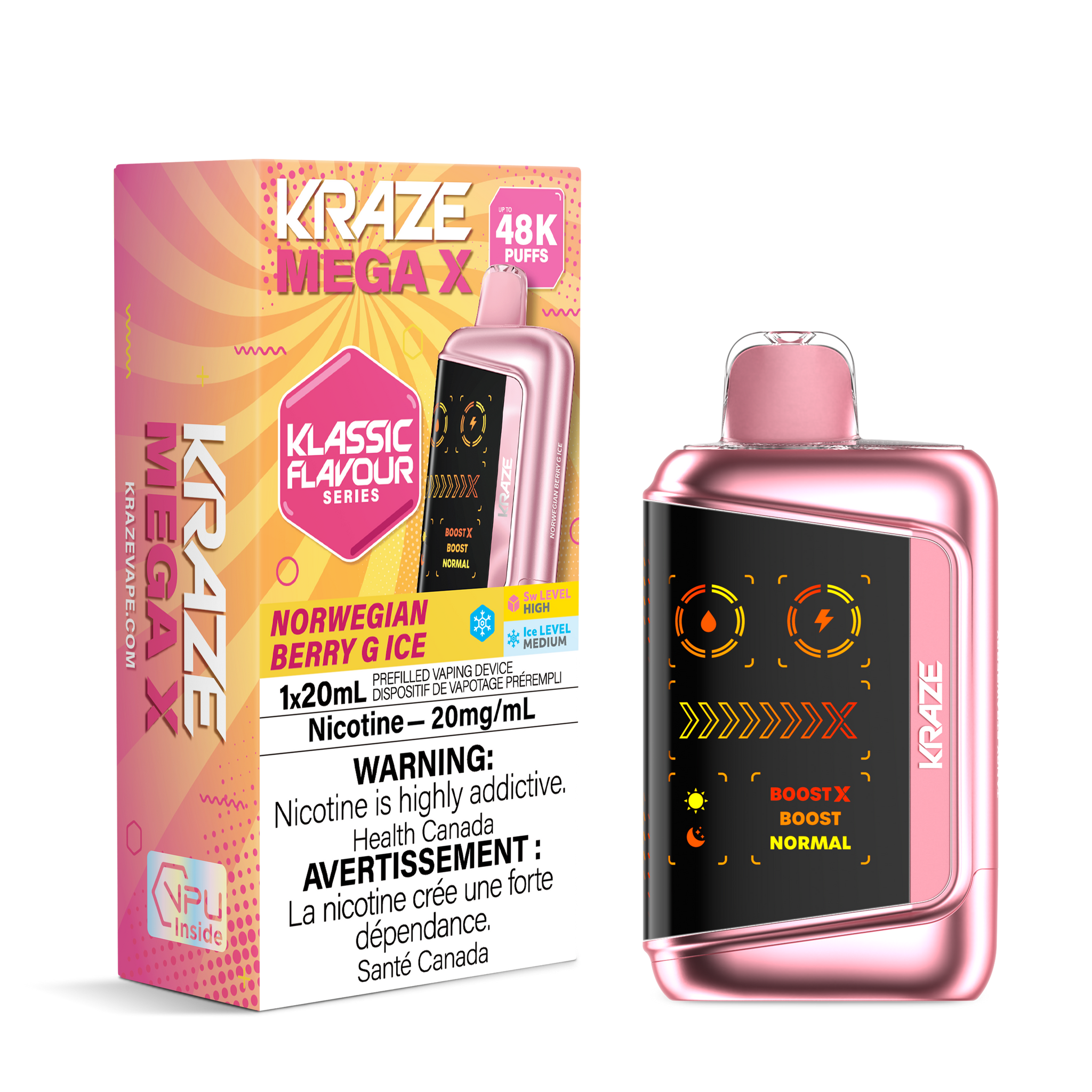 Norwegian Berry G Ice Kraze HD Mega X 48K Keswick Alliston Newmarket Woodbridge Vaughan Toronto GTA Ontario Canada
