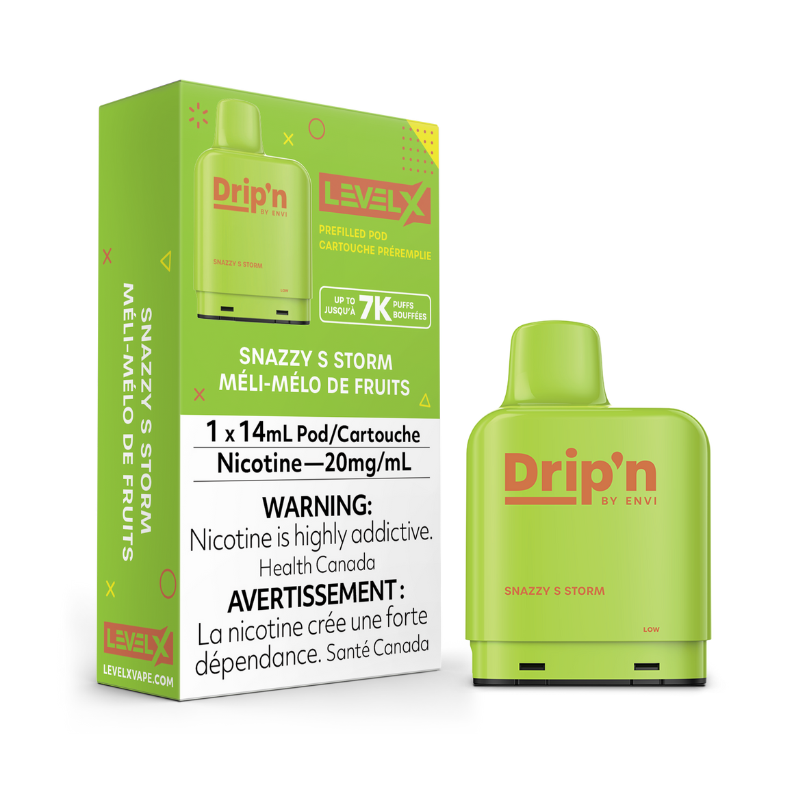 Snazzy S Storm LEVEL X Dripn Pod Keswick Alliston Newmarket Woodbridge Vaughan Toronto GTA Ontario Canada