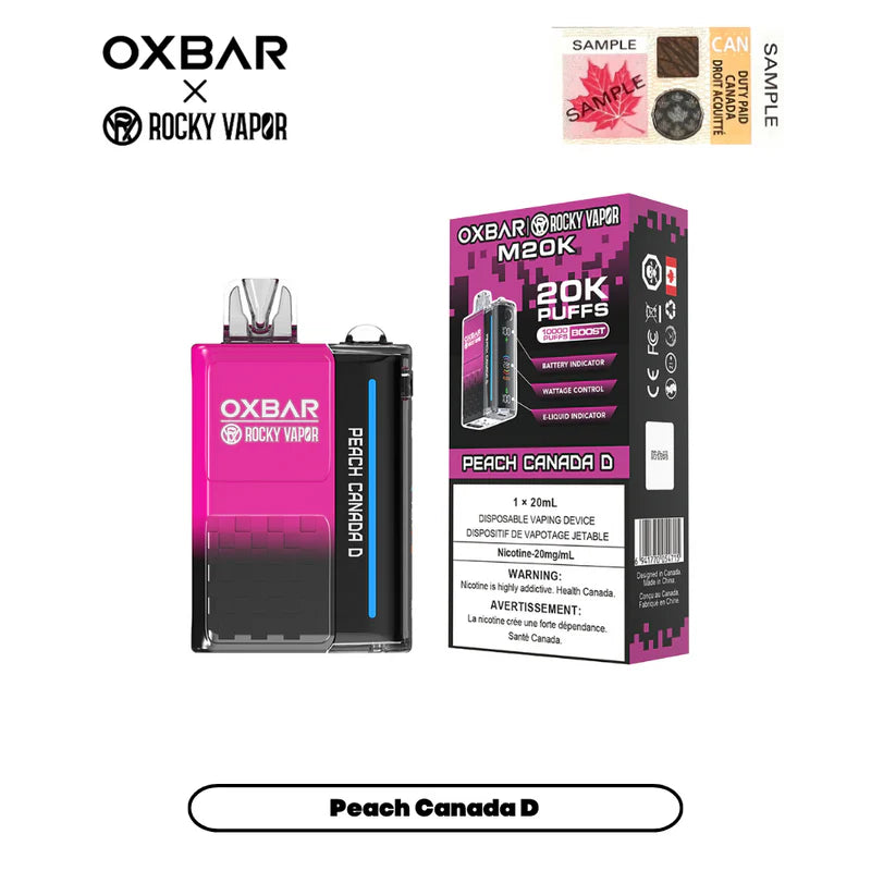 Peach Canada D OXBAR M20K Keswick Alliston Newmarket Woodbridge Vaughan GTA Toronto Ontario Canada