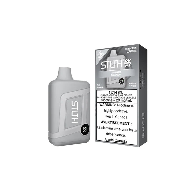 Flavourless STLTH 8K PRO Disposable Keswick Alliston Newmarket Woodbridge Vaughan Toronto GTA Ontario Canada