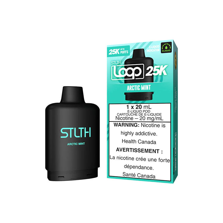 Arctic Mint STLTH Loop 25K Pod Keswick Alliston Newmarket Woodbridge Vaughan Toronto GTA Ontario Canada