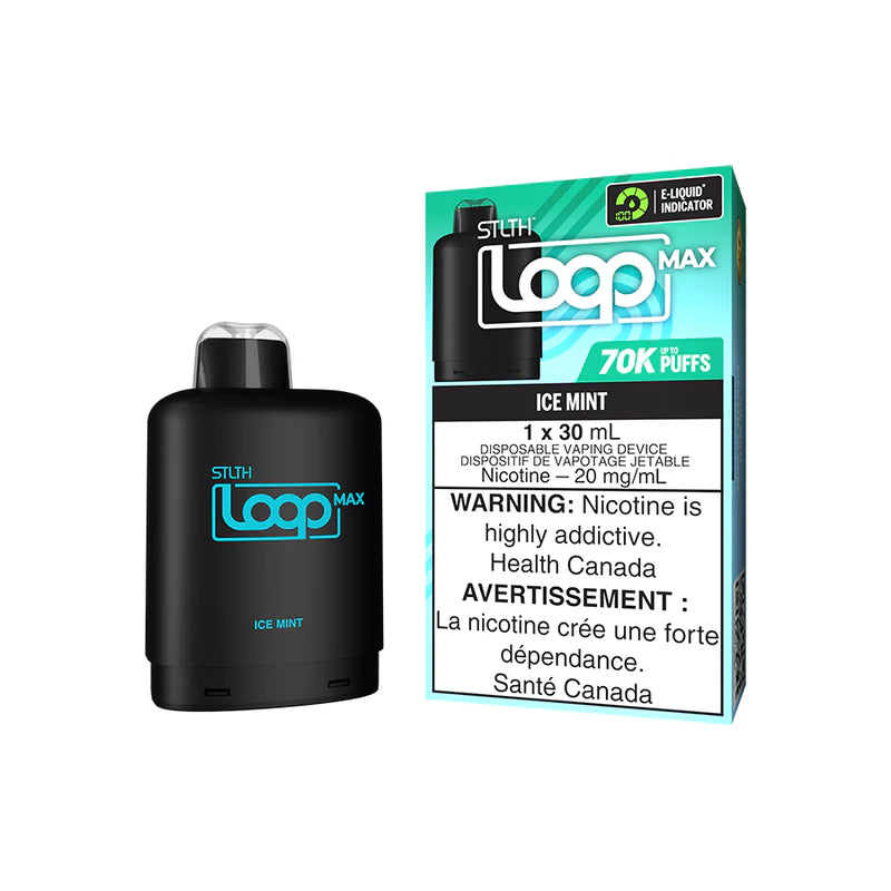 Ice Mint STLTH LOOP Max 70K Pod Keswick Alliston Newmarket Woodbridge Vaughan Toronto GTA Ontario Canada