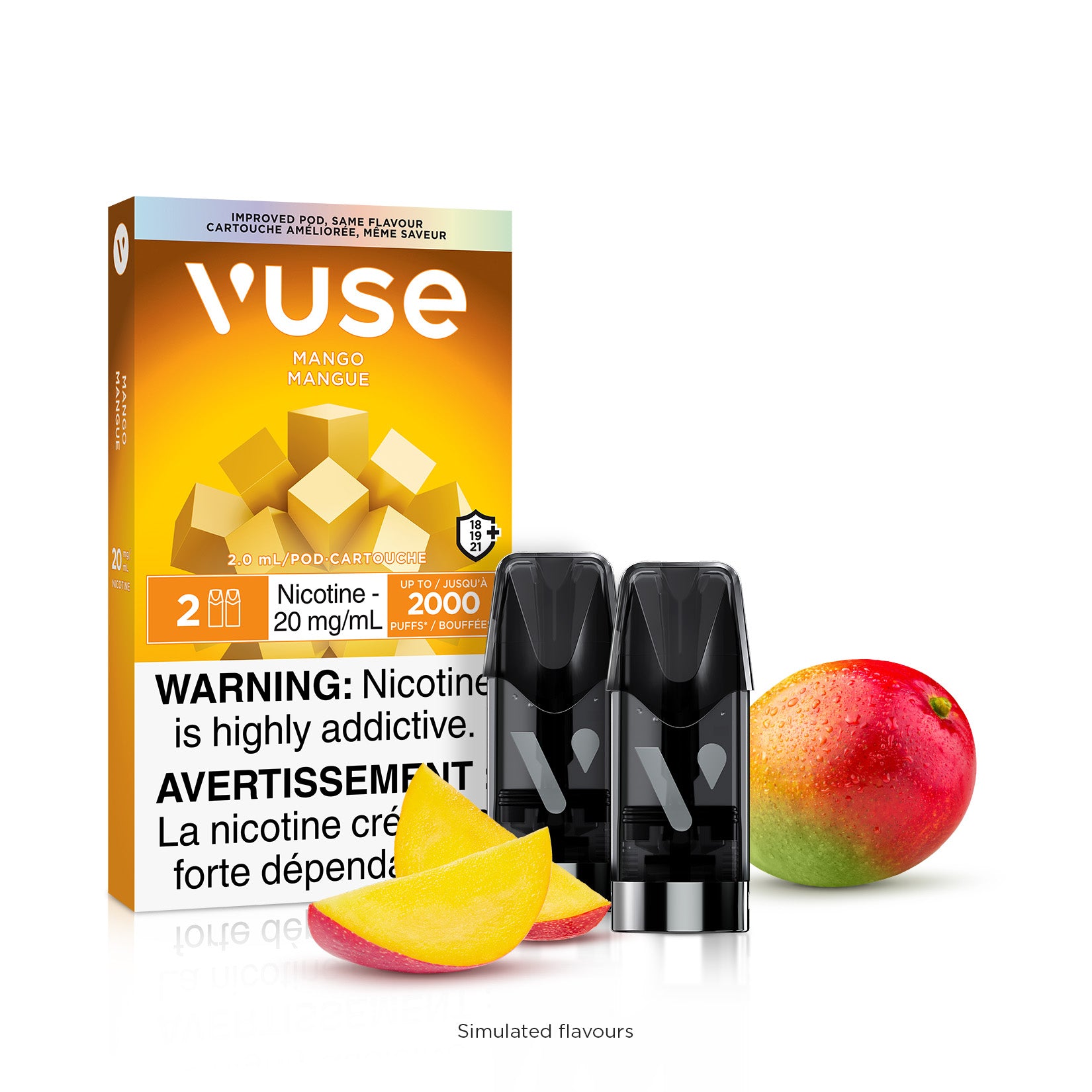 Mango VUSE VYPE ePod Keswick Alliston Newmarket Woodbridge Vaughan GTA Toronto Ontario Canada - IN2 Mango VUSE VYPE ePod Keswick Alliston Newmarket Woodbridge Vaughan GTA Toronto Ontario Canada - IN2