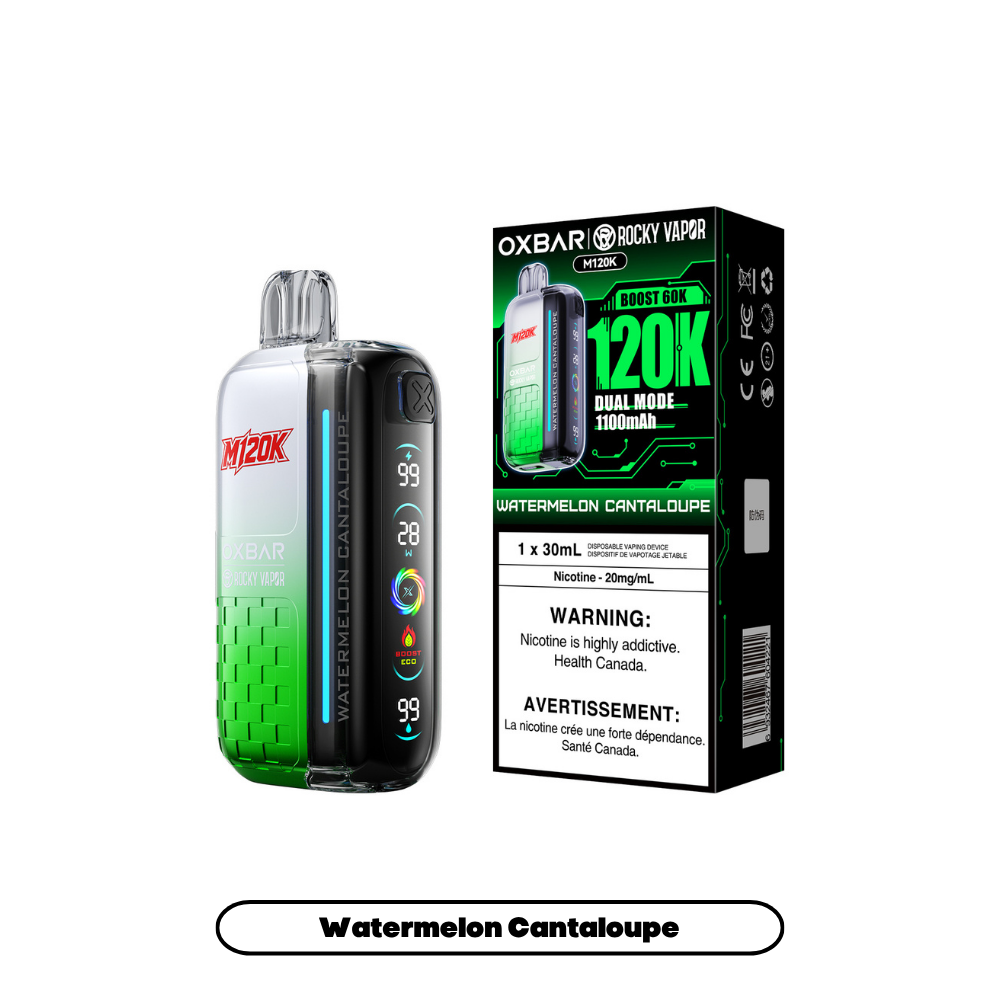Watermelon Cantaloupe OXBAR M120K Keswick Alliston Newmarket Woodbridge Vaughan GTA Toronto Ontario Canada