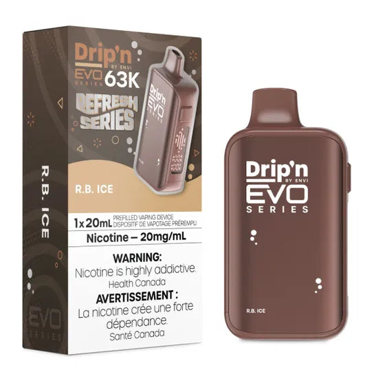 Root B Ice Drip'n EVO 63K Disposable Keswick Alliston Newmarket Vaughan Woodbridge Toronto Ontario Canada