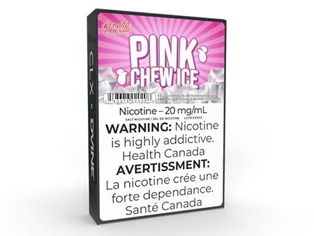 Pink Chew Ice CLX Pods Keswick Alliston Newmarket Woodbridge Vaughan GTA Toronto Ontario Canada