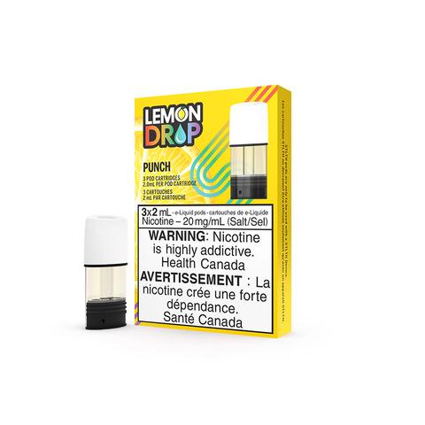 Punch Lemon Drop STLTH Pod Pack Keswick Alliston Newmarket Woodbridge Vaughan GTA Toronto Ontario Canada