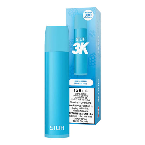 Blue Raspberry STLTH 3K Disposable Keswick Alliston Newmarket Woodbridge Vaughan Toronto GTA Ontario Canada