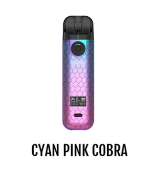 Cyan Pink Cobra Smok NOVO 4 Pod Kit Alliston Newmarket Woodbridge Vaughan GTA Toronto Ontario Canada