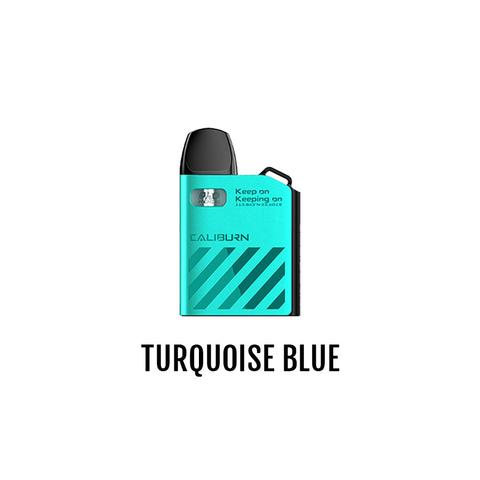Turquoise Blue UWELL Caliburn AK2 Pod System Alliston Newmarket Woodbridge Vaughan GTA Toronto Ontario Canada