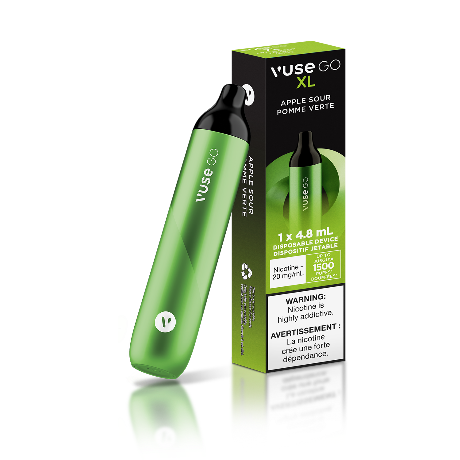 Apple Sour VUSE GO XL Disposable Keswick Alliston Newmarket Woodbridge Vaughan Toronto GTA Ontario Canada - IN2 Apple Sour VUSE GO XL Disposable Keswick Alliston Newmarket Woodbridge Vaughan Toronto GTA Ontario Canada - IN2