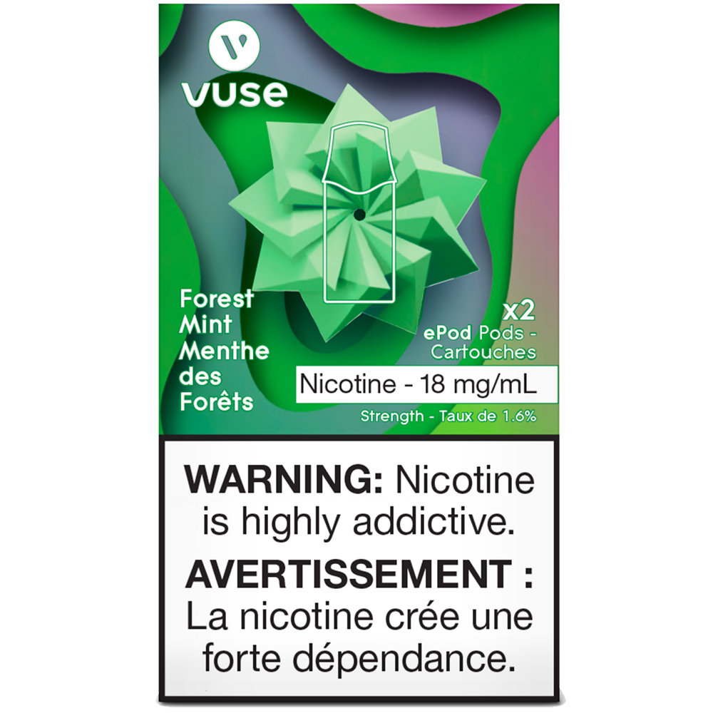 Forest Mint VUSE VYPE ePod Keswick Alliston Newmarket Woodbridge Vaughan GTA Toronto Ontario Canada - IN2 Forest Mint VUSE VYPE ePod Keswick Alliston Newmarket Woodbridge Vaughan GTA Toronto Ontario Canada - IN2