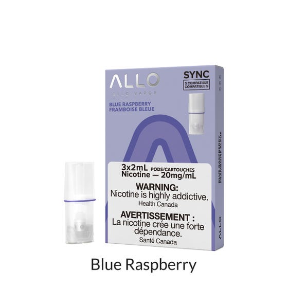 Blue Raspberry Allo Sync Pod Alliston Newmarket Woodbridge Vaughan GTA Toronto Ontario Canada