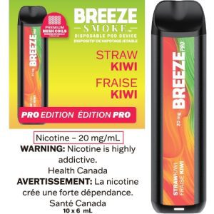 Straw Kiwi Breeze Pro Disposable Keswick Alliston Newmarket Woodbridge Vaughan Toronto GTA Ontario Canada